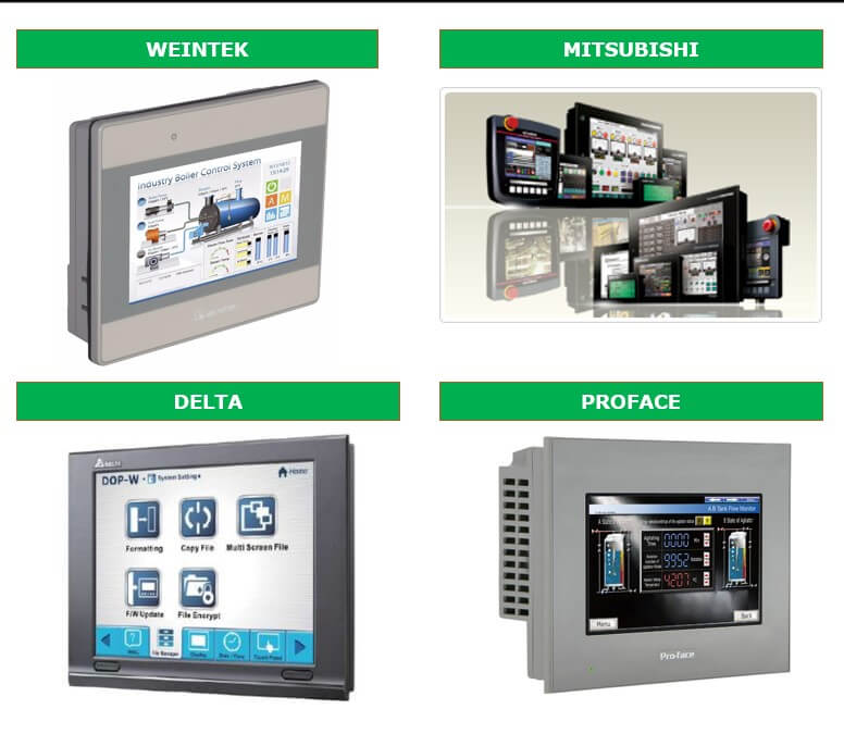 Các loại HMI thông dụng